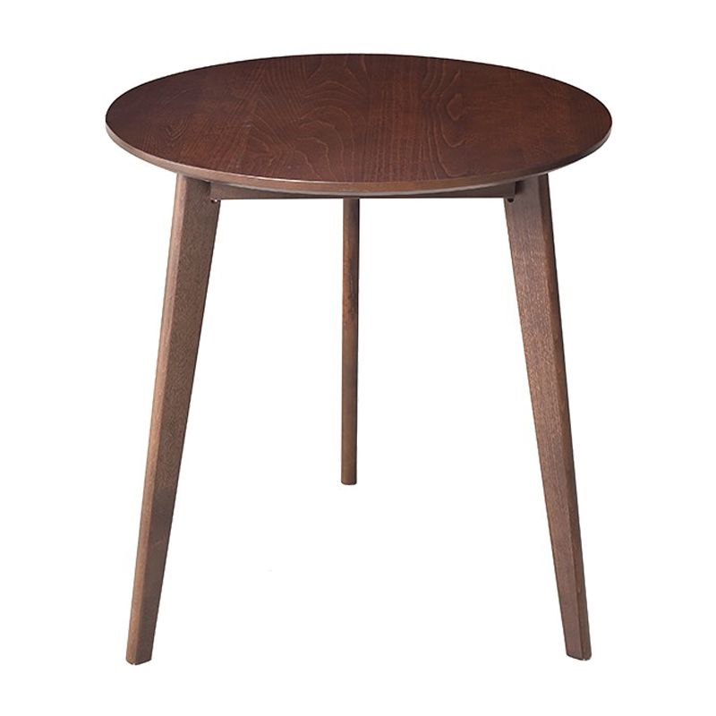 Round Minimalist Dining Table Wood Color Fixed Table with Beech Solid Wood Clearhalo ' dining_table' 'Dining Tables & Seating' 'Dining Tables' 'furn' 'furn_dining_table' 'Furniture' 'furniture_dining_table' 'Kitchen & Dining Furniture' 'kitchen&dining_furn' 'kitchen' 'kitchen_dining_table' 1200x1200_e601843d-18f5-42ba-82cb-a5eb06f59f12