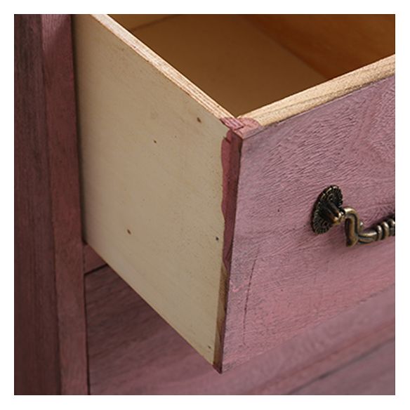 12 "W tradizionale tradizionale cassettiera in legno massiccio in legno massiccio con cassetti