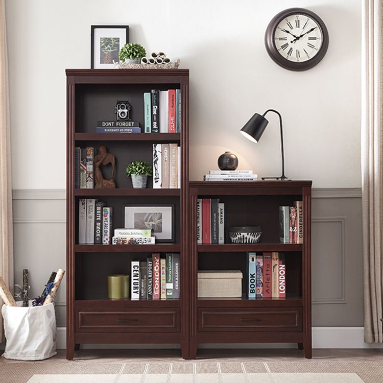 Modern Style Bookshelf Solid Wood Standard Shelf Bookcase for Home Clearhalo 'Bookcases' 'furn' 'furn_bookcases' 'Furniture' 'furniture_bookcases' 'Office Furniture' 1200x1200_e6068237-ddd5-4b87-b92f-b2e1df580e58