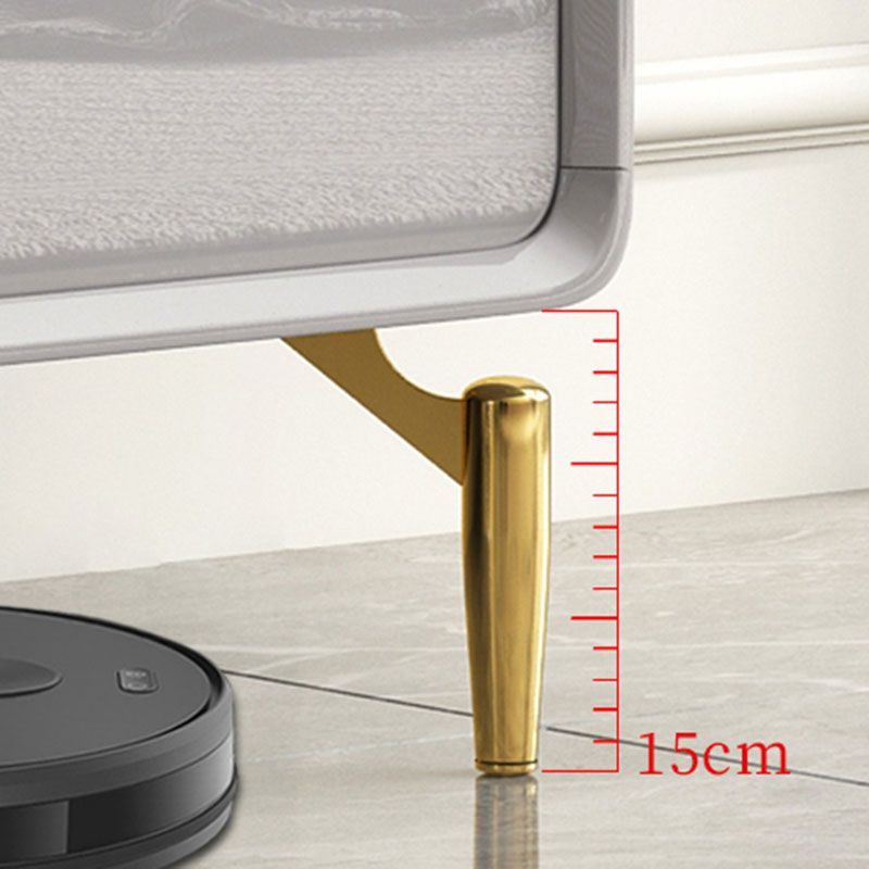 Bedroom Glam Storage Chest Stone 16"Wide Chest in Gray with Drawers Clearhalo 'Bedroom Furniture' 'Dressers & Chests' 'dressers_chests' 'furn' 'furn_dressers_chests' 'Furniture' 1200x1200_e60cfbe5-e9f6-4111-8dcf-3d0fb344e6b8