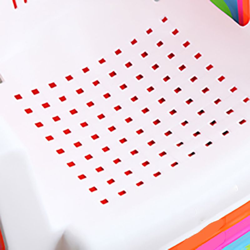 Contemporary Style Plastic Dining Arm Chairs Slat Back Stacking Side Chairs for Home Use Clearhalo ' kitchen&dining_furn' 'Dining Chairs' 'Dining Tables & Seating' 'dining_chair' 'furn' 'furn_dining_chair' 'Furniture' 'furniture_dining_chair' 'Kitchen & Dining Furniture' 'kitchen' 1200x1200_e60e5d88-4957-454e-b622-1d70eb5c162e