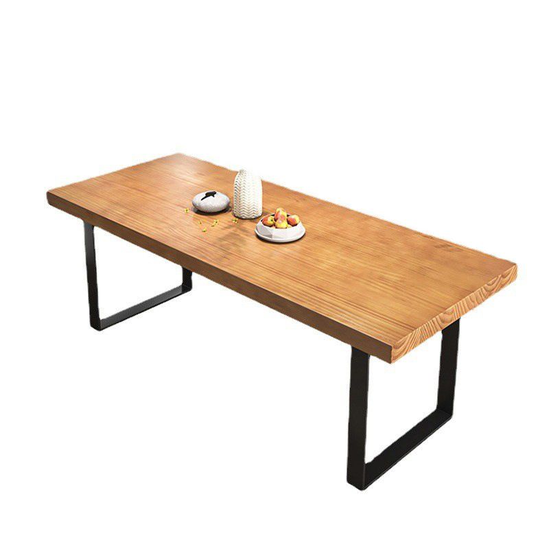Modern 1/4/5/7 Pieces Dining Set Rectangle Solid Wood Dining Table Set Clearhalo 'Dining Room Sets' 'Dining Tables & Seating' 'dining_room_set' 'furn' 'furn_dining_room_set' 'Furniture' 'furniture_dining_room_set' 'Kitchen & Dining Furniture' 'kitchen&dining_furn' 'kitchen' 1200x1200_e612c0f2-f800-4116-ba85-4efb62e7d394