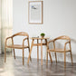 Traditional Solid Ash Wood Chairs Open Back Arm Dining Room Chairs Set Clearhalo ' kitchen&dining_furn' 'Dining Chairs' 'Dining Tables & Seating' 'dining_chair' 'furn' 'furn_dining_chair' 'Furniture' 'furniture_dining_chair' 'Kitchen & Dining Furniture' 'kitchen' 1200x1200_e613e683-6031-4bab-a396-575114831f04