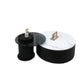 Round Stone Coffee Table Pedestal Nesting Coffee Table Set with Drawer Clearhalo 'Coffee & Accent Tables' 'Coffee Tables' 'coffee_tables' 'furn' 'furn_coffee_tables' 'Furniture' 'Living Room Furniture' 1200x1200_e61517cb-cb71-4ab1-be3f-08d3c0b1f282