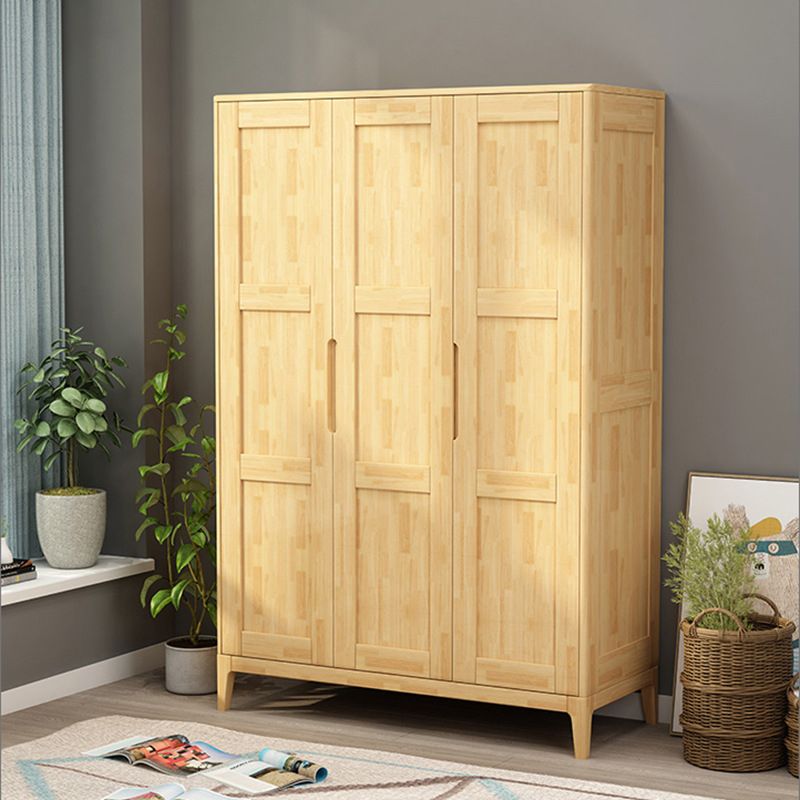 Rubberwood Bedroom Storage Cabinet Traditional Matte Finish Cabinet Clearhalo 'Armoires & Wardrobes' 'armoires_wardrobes' 'Bedroom Furniture' 'furn' 'furn_armoires_wardrobes' 'Furniture' 1200x1200_e616eab3-1078-4327-85ec-f8376a5d84de