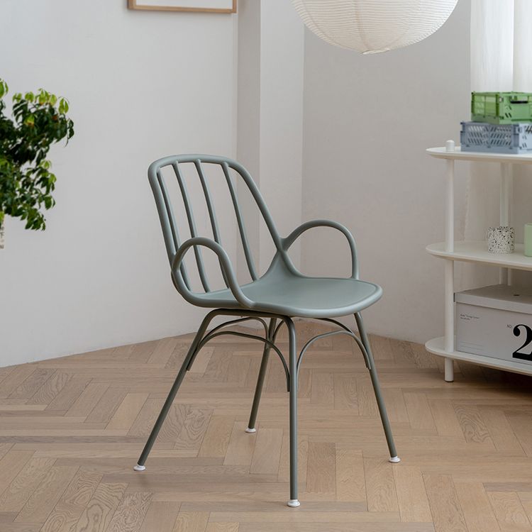 Industrial Style Kitchen Dining Chairs Dining Arm Side Chairs with Metal Legs Clearhalo ' kitchen&dining_furn' 'Dining Chairs' 'Dining Tables & Seating' 'dining_chair' 'furn' 'furn_dining_chair' 'Furniture' 'furniture_dining_chair' 'Kitchen & Dining Furniture' 'kitchen' 1200x1200_e616f1a0-eeb4-4db2-b5d8-c3a7e7926caa