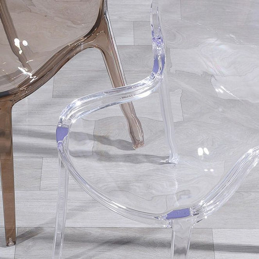 Zeitgenössische Küche Essnetzstuhl Plastikstapel Parsons Stuhl