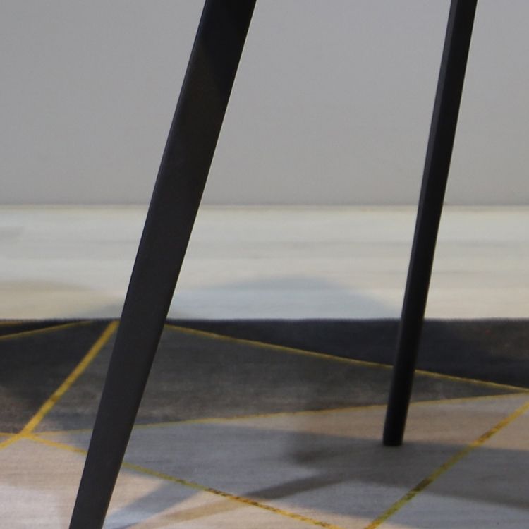 Minimalist Style Faux Leather Dining Chairs Solid Back Armless Side Chairs (Set of 2) Clearhalo ' kitchen&dining_furn' 'Dining Chairs' 'Dining Tables & Seating' 'dining_chair' 'furn' 'furn_dining_chair' 'Furniture' 'furniture_dining_chair' 'Kitchen & Dining Furniture' 'kitchen' 1200x1200_e61b4244-aa0d-4004-972a-28976045f44a