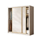 Modern Wardrobe Armoire with Garment Rod Wood Wardrobe Cabinet Clearhalo 'Armoires & Wardrobes' 'armoires_wardrobes' 'Bedroom Furniture' 'furn' 'furn_armoires_wardrobes' 'Furniture' 1200x1200_e61c02a1-83f9-40ed-a954-b0f9469e20af