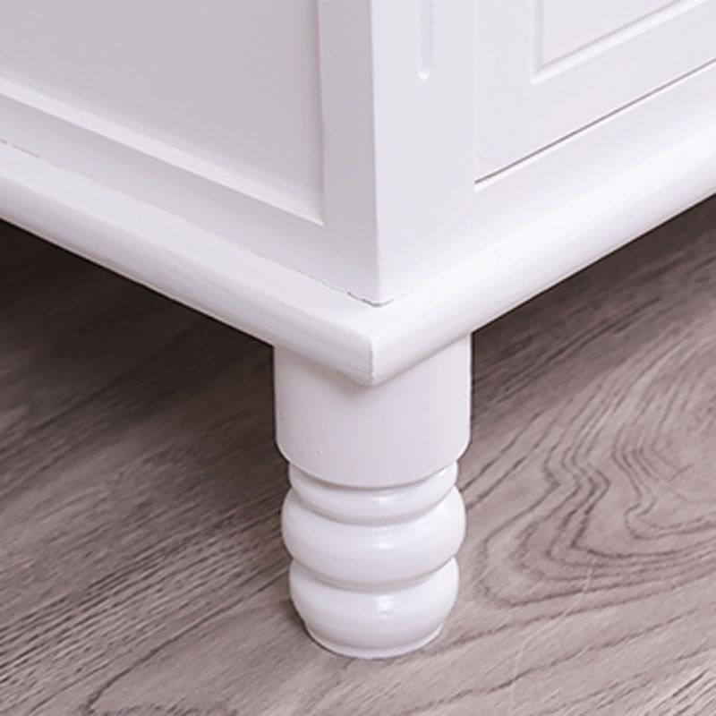 23,62 "L x 13,77" W armoire d'accent en bois industriel avec tiroir rectangle armoire