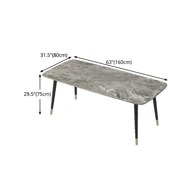 Nordic 1/2/3/5/7 Pieces Dining Set with Sintered Stone Table and Leather Chairs Dining Set Clearhalo 'Dining Room Sets' 'Dining Tables & Seating' 'dining_room_set' 'furn' 'furn_dining_room_set' 'Furniture' 'furniture_dining_room_set' 'Kitchen & Dining Furniture' 'kitchen&dining_furn' 'kitchen' 1200x1200_e62034f8-d1f7-41d4-a704-b7f8141feba4