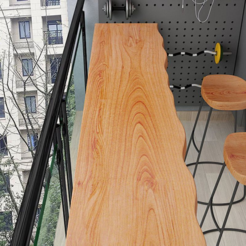 Moderne massief houten rechthoekige barhoogte pubtafel voor eetkamer
