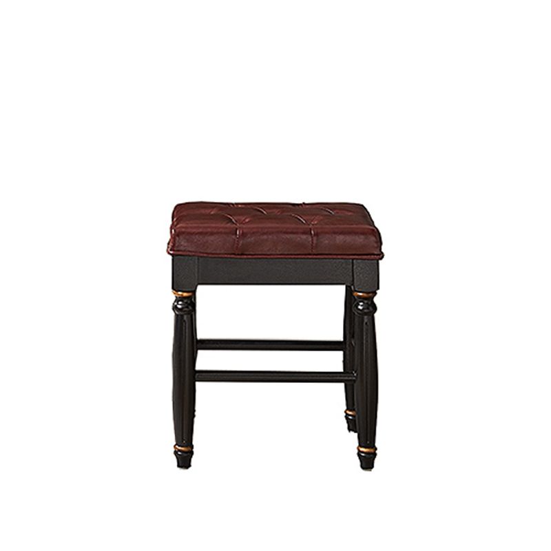 Table de vanité de maquillage victorien avec commode de tabouret avec tiroirs de rangement pour chambre à coucher