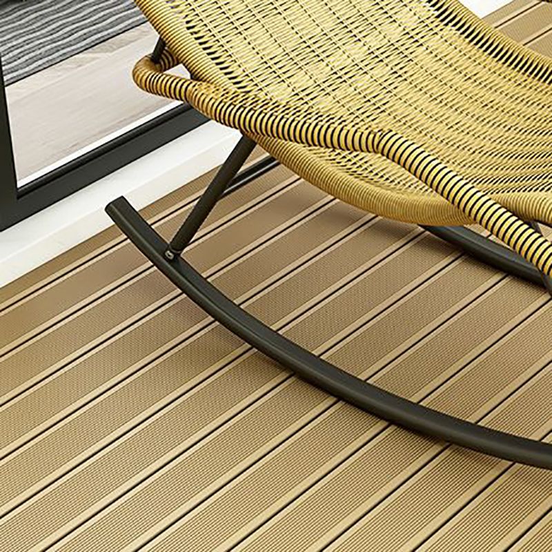 Modern Recliner Chair Color Block Rattan Rocker Chair with Dark Legs Clearhalo 'Chairs & Seating' 'furn' 'furn_rocking_chairs' 'Furniture' 'Living Room Furniture' 'Rocking Chairs' 'rocking_chairs' 1200x1200_e626133f-2742-4fe6-b6a6-c0cda75bb222