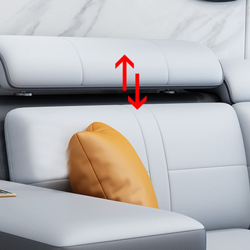 4-seat Mid Century Modern Sofa & Chaise Sewn Pillow Back Sofa Clearhalo 'furn' 'furn_sectionals' 'Furniture' 'Living Room Furniture' 'Sectionals' 1200x1200_e628acab-0f48-4fe8-821a-34e29acac79b