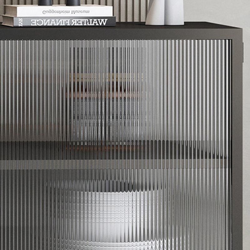 35"H Display Cabinet Glass Door Storage Cabinet for Living Room Clearhalo 'Display & China Cabinets' 'display_china_cabinets' 'furn' 'furn_display_china_cabinets' 'Furniture' 'Kitchen & Dining Furniture' 1200x1200_e629fc5b-c4b9-45e5-8e99-6cdf7c6c9fc4