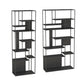 Modern Open Bookcase with Metal Rectangular Shelves for Office Clearhalo 'Bookcases' 'furn' 'furn_bookcases' 'Furniture' 'furniture_bookcases' 'kitchen' 'kitchen_bookcases' 'Living Room Furniture' 'Office Furniture' 1200x1200_e62ae084-fc48-4567-936b-904ec1fb0fc9
