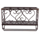 Metal Wall Mounted Wine Glass Stemware Rack Holder Industrial Wine Holder