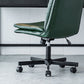 Armless Office Chair Conference Chair with Wheels for Living Room Home