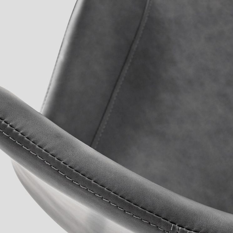 Modern PU Leather Dining Chair Solid Back Matte Finish Chair for Kitchen Clearhalo ' kitchen&dining_furn' 'Dining Chairs' 'Dining Tables & Seating' 'dining_chair' 'Furniture' 'furniture_dining_chair' 'Kitchen & Dining Furniture' 'kitchen' 1200x1200_e631c13f-b7fe-43a9-b701-08bb3bca5ca6