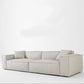 Ultra-Modern Genuine Sofa with Pillow Back and Square Arm in Wood Clearhalo 'furn' 'furn_sofas' 'Furniture' 'Living Room Furniture' 'Sofa' 'sofas' 1200x1200_e63390af-87cf-4cdc-a53d-ae3398e1cdd2