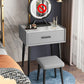 Contemporary Wooden Makeup Vanity Desk 1 Drawer Vanity Dressing Table