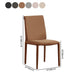 Designer Style Home Leather Side Chair Matte Finish Solid Back Dining Chair Clearhalo ' kitchen&dining_furn' 'Dining Chairs' 'Dining Tables & Seating' 'dining_chair' 'furn' 'furn_dining_chair' 'Furniture' 'furniture_dining_chair' 'Kitchen & Dining Furniture' 'kitchen' 1200x1200_e63ad923-cc6b-467f-9e51-0d42f3173fbb