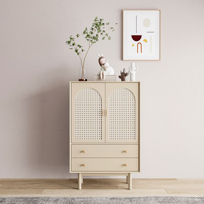 Pine Wood Living Room Sideboard Cabinet Modern Server with Drawers and Storage Clearhalo 'buffet_sideboard' 'Buffets & Sideboards' 'furn' 'furn_buffet_sideboard' 'Furniture' 'Kitchen & Dining Furniture' 1200x1200_e63e26e2-5768-4b42-bda0-c3d05b530dfb