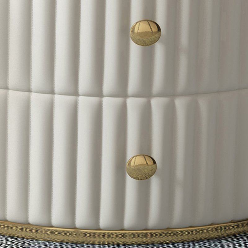 Slate and Metal Coffee Table Frame Nesting Coffee Table Set with Drawers Clearhalo 'Coffee & Accent Tables' 'Coffee Tables' 'coffee_tables' 'furn' 'furn_coffee_tables' 'Furniture' 'Living Room Furniture' 1200x1200_e63f9098-283f-4798-afc4-3b8492bc498c