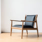Arms Included Chair Basic Wooden Four Leg  and Square Arm Chair