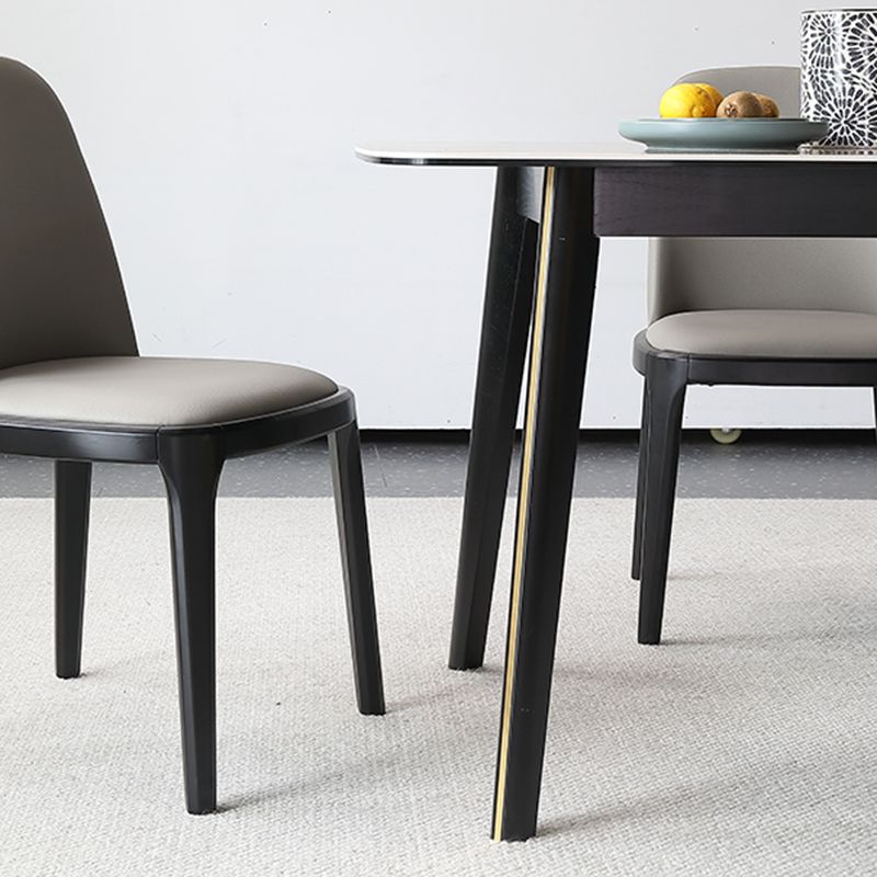 Industrial Style Dining Site Table Rectangle Stone Furniture with 4-foot Clearhalo ' dining_table' 'Dining Tables & Seating' 'Dining Tables' 'furn' 'furn_dining_table' 'Furniture' 'furniture_dining_table' 'Kitchen & Dining Furniture' 'kitchen&dining_furn' 'kitchen' 'kitchen_dining_table' 1200x1200_e6417297-963e-4add-b37e-bf252549783e