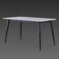 Metal Industrial Rectangle Dining Table Sintered Stone Table for Dining Room Clearhalo ' dining_table' 'Dining Tables & Seating' 'Dining Tables' 'furn' 'furn_dining_table' 'Furniture' 'furniture_dining_table' 'Kitchen & Dining Furniture' 'kitchen&dining_furn' 'kitchen' 'kitchen_dining_table' 1200x1200_e641819e-c674-43e6-949e-f5bb524bc61c