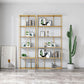 Scandinavian Style Bookshelf Vertical Bookcase for Home Office and Study Room Clearhalo 'Bookcases' 'furn' 'furn_bookcases' 'Furniture' 'furniture_bookcases' 'kitchen' 'kitchen_bookcases' 'Living Room Furniture' 'Office Furniture' 1200x1200_e645e29c-65b9-4be0-9509-48593b66351c