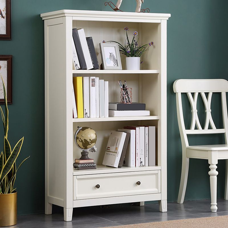 Modern gesloten achterste standaard boekplank houten boekenkast voor studieruimte