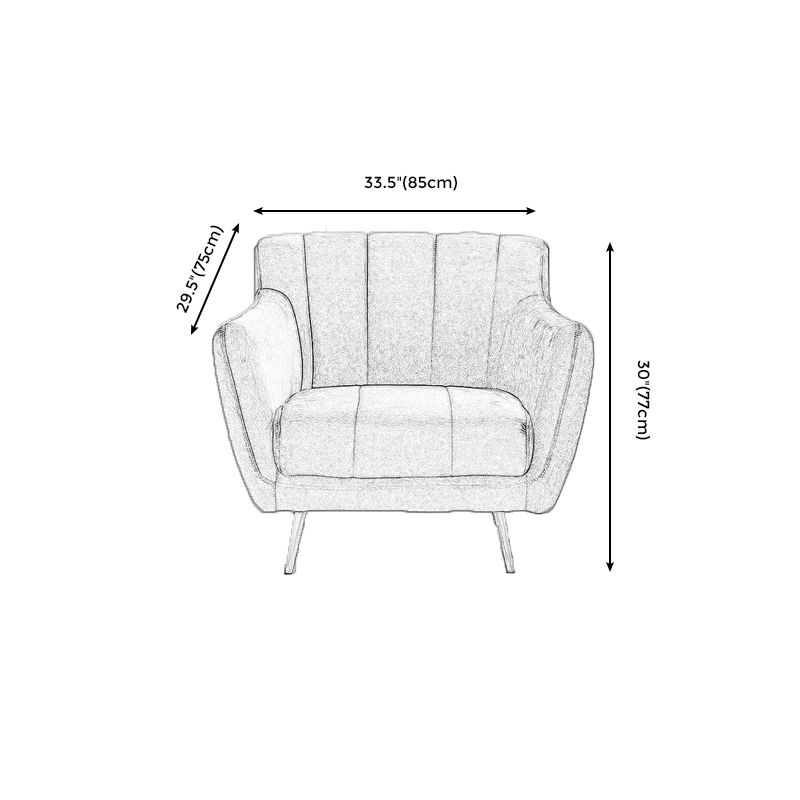 Contemporary Velvet Square Arm Sofa Green/Blue/Pink Settee with Tight Back Clearhalo 'Furniture' 'kitchen' 'kitchen_sofas' 'Living Room Furniture' 'Sofa' 'sofas' 1200x1200_e64cf199-dd08-4cff-a4ce-c2c2a708ffff