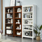 Contemporary Poplar Standard Bookshelf Closed Back Vertical Bookshelf for Bedroom Clearhalo 'Bookcases' 'furn' 'furn_bookcases' 'Furniture' 'furniture_bookcases' 'kitchen' 'kitchen_bookcases' 'Living Room Furniture' 'Office Furniture' 1200x1200_e64df2d1-39cd-4eaa-94c0-c50e0d326ed7