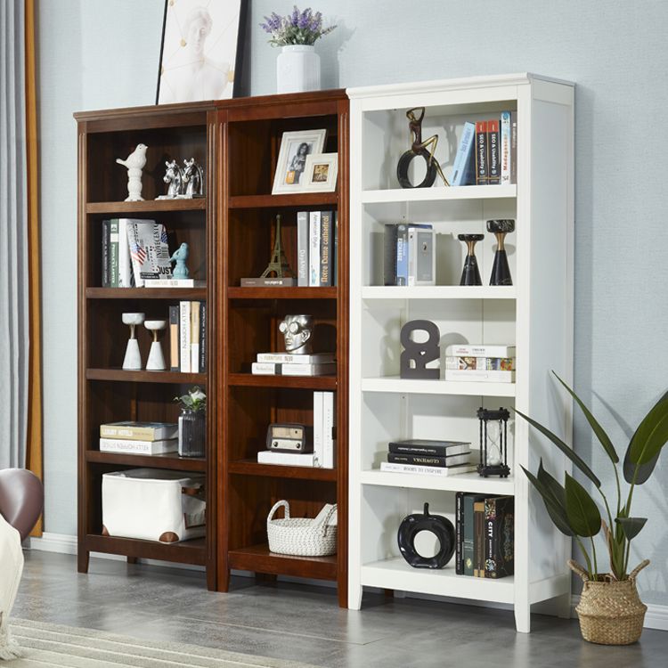 Contemporary Poplar Standard Bookshelf Closed Back Vertical Bookshelf for Bedroom Clearhalo 'Bookcases' 'furn' 'furn_bookcases' 'Furniture' 'furniture_bookcases' 'kitchen' 'kitchen_bookcases' 'Living Room Furniture' 'Office Furniture' 1200x1200_e64df2d1-39cd-4eaa-94c0-c50e0d326ed7