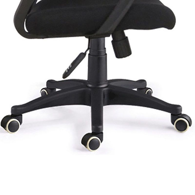 Modern Plastic and Mesh Desk Chair Mid Back Home Office Chair Clearhalo 'furn' 'furn_office_chair' 'Furniture' 'Office Chairs' 'Office Furniture' 'office_chair' 1200x1200_e64df69d-3b92-4b7a-8d95-52a26dc26b7d