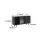 Modern Cupboard 4 Drawer 2 Doors Kitchen Sideboard for Dining Room