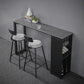 Rectangle Stone Top Counter Table Industrial 42-inch Height Table for Indoor Clearhalo 'Bar Furniture' 'Bar Tables' 'bar_tables' 'furn' 'furn_bar_tables' 'Furniture' 'furniture_bar_tables' 'Kitchen & Dining Furniture' 1200x1200_e64fbdaa-949f-469e-8478-76b761648779