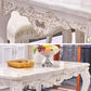 Solid Wood Victorian Rectangle Table Marble Dining Table with 4 Legs Clearhalo ' dining_table' 'Dining Tables & Seating' 'Dining Tables' 'furn' 'furn_dining_table' 'Furniture' 'furniture_dining_table' 'Kitchen & Dining Furniture' 'kitchen&dining_furn' 'kitchen' 'kitchen_dining_table' 1200x1200_e650af42-74d3-488b-9d60-f01542338176