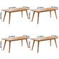 Pine Solid Wood Kitchen Table Modern Rectangle Dining Table with 4 Legs for Restaurant Clearhalo ' dining_table' 'Dining Tables & Seating' 'Dining Tables' 'furn' 'furn_dining_table' 'Furniture' 'furniture_dining_table' 'Kitchen & Dining Furniture' 'kitchen&dining_furn' 'kitchen' 'kitchen_dining_table' 1200x1200_e651abbc-df70-48db-806f-681db9baa810