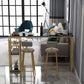Rectangle Pub Table Glam Style Bar Height Bar Table for Breakroom Clearhalo 'Bar Furniture' 'Bar Tables' 'bar_tables' 'furn' 'furn_bar_tables' 'Furniture' 'Kitchen & Dining Furniture' 1200x1200_e653aaf0-bcff-4497-9039-4319e4b81d2e