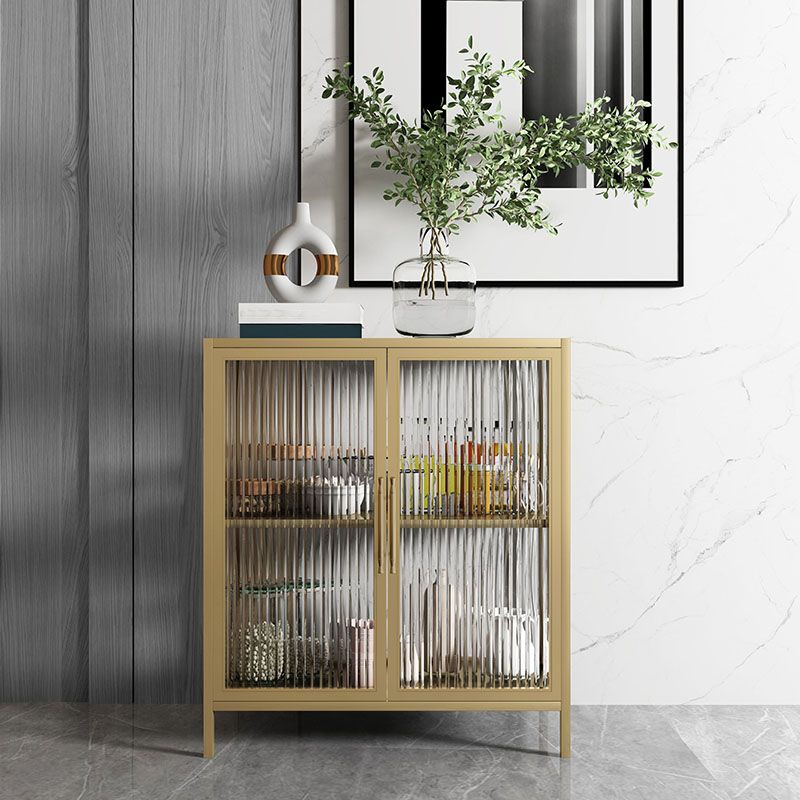 33.43"H Sideboard Modern Style Dining Server with Cabinets for Kitchen and Dining Room Clearhalo 'buffet_sideboard' 'Buffets & Sideboards' 'furn' 'furn_buffet_sideboard' 'Furniture' 'furniture_buffet_sideboard' 'Kitchen & Dining Furniture' 1200x1200_e655620e-9776-4347-a97f-11cb60efb0c3