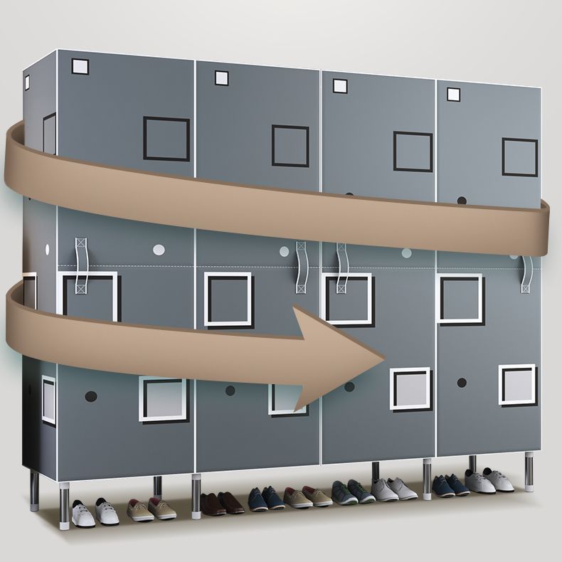 Gabinete de armario de armario de armario de estilo contemporáneo Gabinete de vestuario para dormitorio