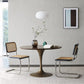 Round Tulip Base Dinette Table Traditional Luxury Dining Room Table for Home Clearhalo ' dining_table' 'Dining Tables & Seating' 'Dining Tables' 'furn' 'furn_dining_table' 'Furniture' 'furniture_dining_table' 'Kitchen & Dining Furniture' 'kitchen&dining_furn' 'kitchen' 'kitchen_dining_table' 1200x1200_e66017fc-52b0-4065-b58e-2b39fa39aa79