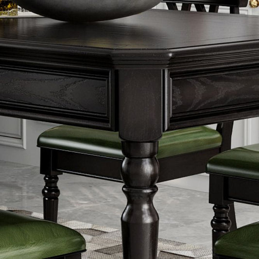 Traditional Wooden Dining Set with Rectangle Top and 4 Legs Base Dining¬†Room¬†Set Clearhalo 'Dining Room Sets' 'Dining Tables & Seating' 'dining_room_set' 'furn' 'furn_dining_room_set' 'Furniture' 'furniture_dining_room_set' 'Kitchen & Dining Furniture' 'kitchen&dining_furn' 'kitchen' 1200x1200_e660962d-8e2d-4d02-8a42-7273e67d942d