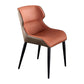 Modern Style Faux Leather Dining Chair Arm Wingback Side Chair for Home Use