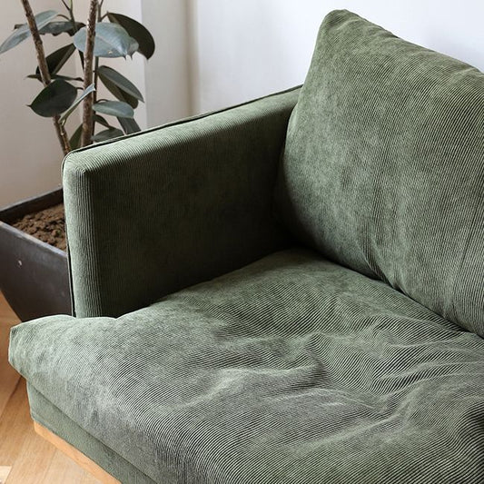 Moderner Stil Polyester Sofa eingebrauchter Arm eng Rückensiegel für Wohnzimmer
