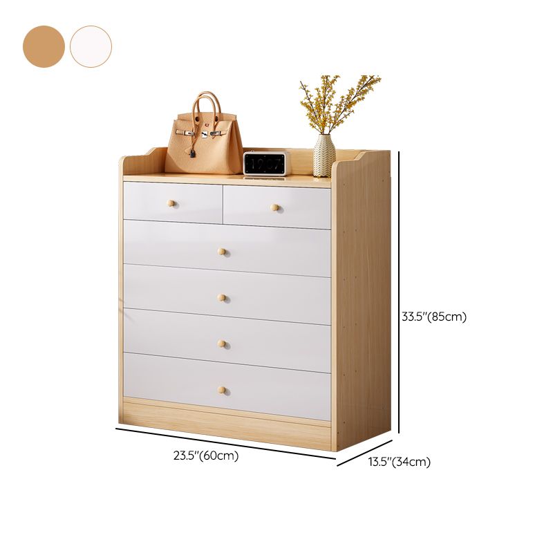 Minimalist Wooden Accent Cabinet Bar Pulls Handle Design Storage Cabinet